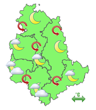 Previsioni di Oggi Sera-Notte