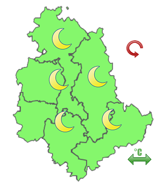 Previsioni di Oggi Sera-Notte