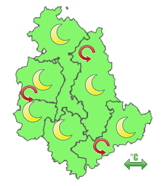 Previsioni di Oggi Sera-Notte