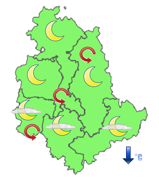 Previsioni di Oggi Sera-Notte
