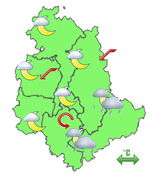 Previsioni di Oggi Sera-Notte