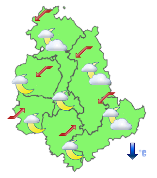 Previsioni di Oggi Sera-Notte