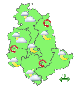Previsioni di Oggi Sera-Notte