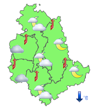 Previsioni di Oggi Sera-Notte