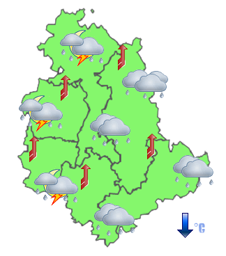 Previsioni di Oggi Sera-Notte