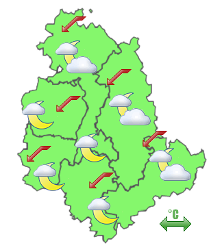 Previsioni di Oggi Sera-Notte