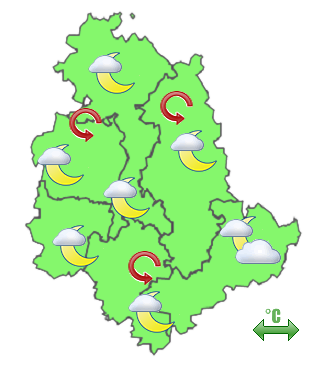 Previsioni di Oggi Sera-Notte