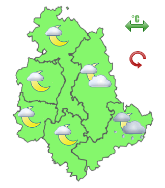 Previsioni di Oggi Sera-Notte