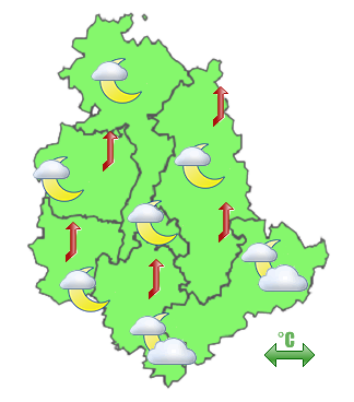 Previsioni di Oggi Sera-Notte