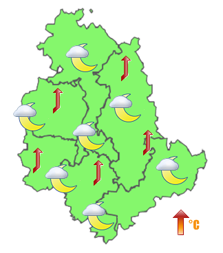 Previsioni di Oggi Sera-Notte