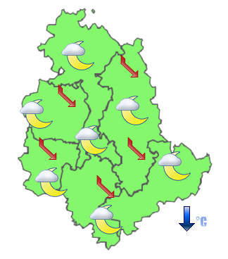 Previsioni di Oggi Sera-Notte