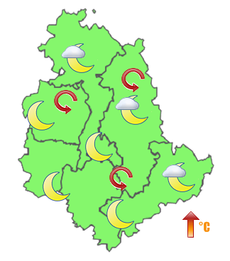 Previsioni di Oggi Sera-Notte