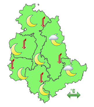 Previsioni di Oggi Sera-Notte