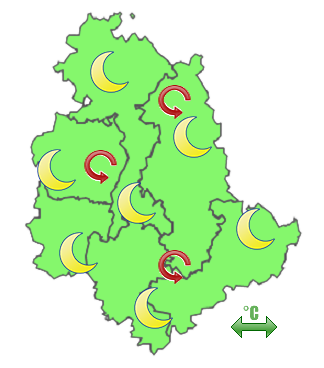 Previsioni di Oggi Sera-Notte