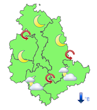 Previsioni di Oggi Sera-Notte