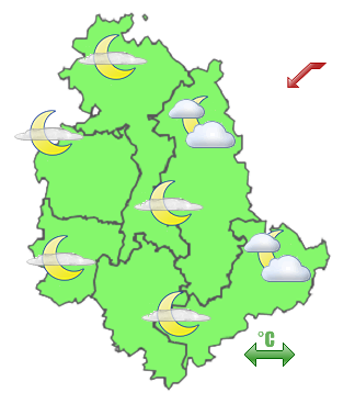 Previsioni di Oggi Sera-Notte