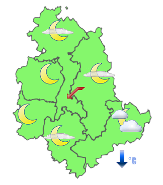 Previsioni di Oggi Sera-Notte