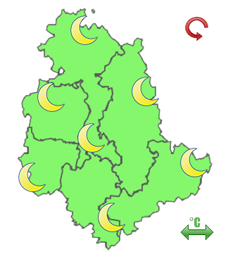 Previsioni di Oggi Sera-Notte