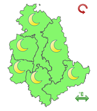 Previsioni di Oggi Sera-Notte