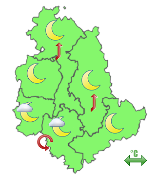 Previsioni di Oggi Sera-Notte