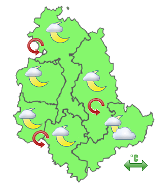Previsioni di Oggi Sera-Notte