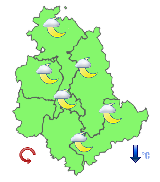 Previsioni di Oggi Sera-Notte