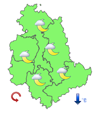 Previsioni di Oggi Sera-Notte