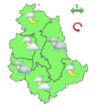 Previsioni di Oggi Sera-Notte