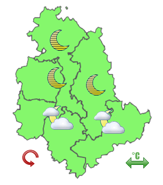 Previsioni di Oggi Sera-Notte