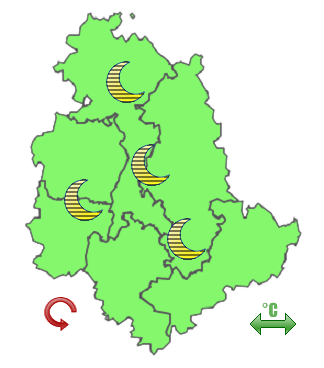Previsioni di Oggi Sera-Notte