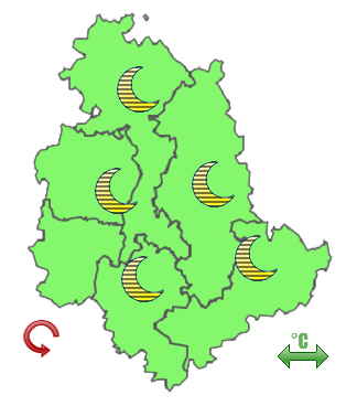 Previsioni di Oggi Sera-Notte