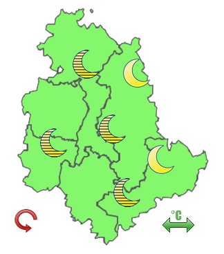 Previsioni di Oggi Sera-Notte