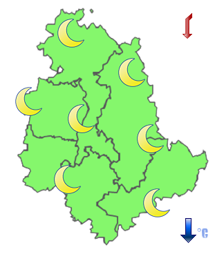 Previsioni di Oggi Sera-Notte