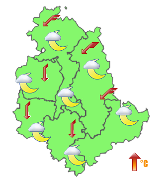 Previsioni di Oggi Sera-Notte