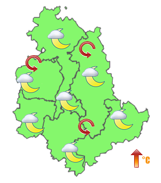 Previsioni di Oggi Sera-Notte