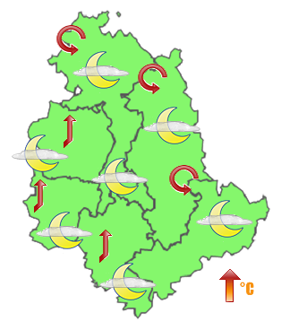 Previsioni di Oggi Sera-Notte