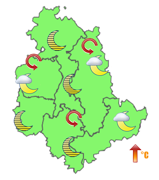 Previsioni di Oggi Sera-Notte