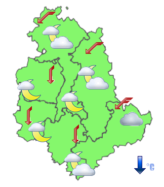 Previsioni di Oggi Sera-Notte