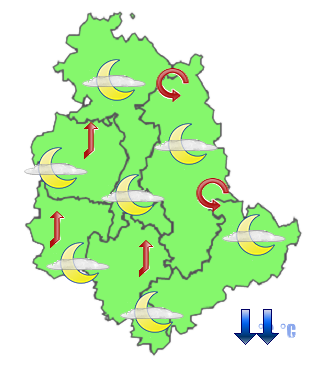 Previsioni di Oggi Sera-Notte