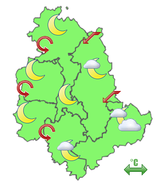 Previsioni di Oggi Sera-Notte
