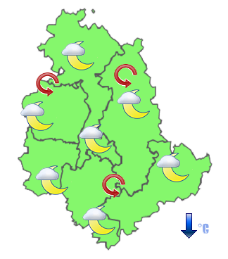 Previsioni di Oggi Sera-Notte