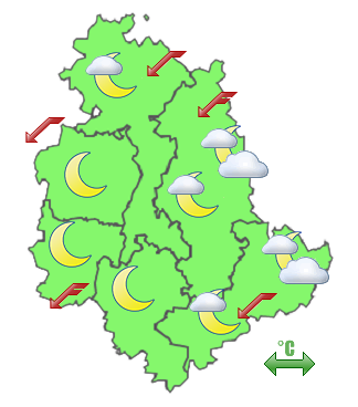 Previsioni di Oggi Sera-Notte