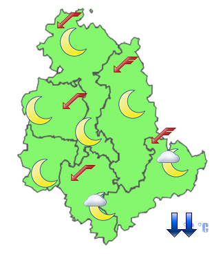 Previsioni di Oggi Sera-Notte