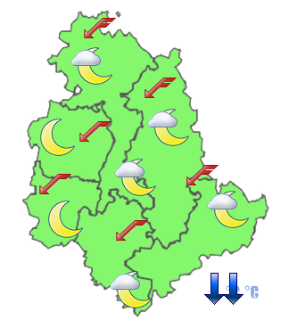 Previsioni di Oggi Sera-Notte