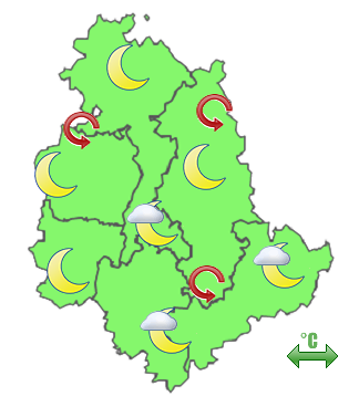 Previsioni di Oggi Sera-Notte