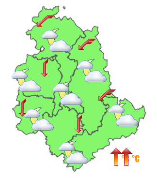 Previsioni di Oggi Sera-Notte