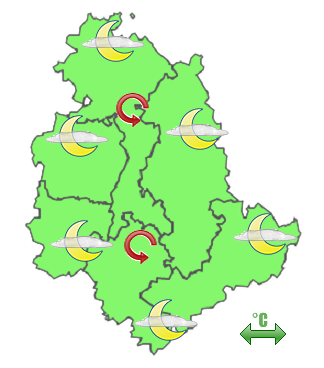 Previsioni di Oggi Sera-Notte