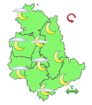 Previsioni di Oggi Sera-Notte