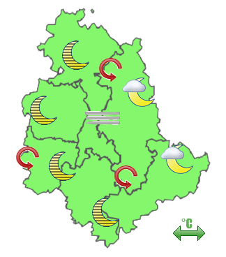 Previsioni di Oggi Sera-Notte
