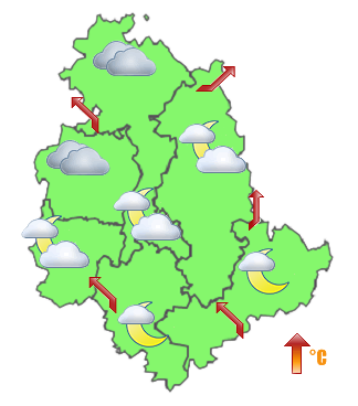Previsioni di Oggi Sera-Notte